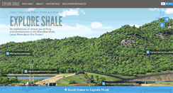 Desktop Screenshot of exploreshale.org
